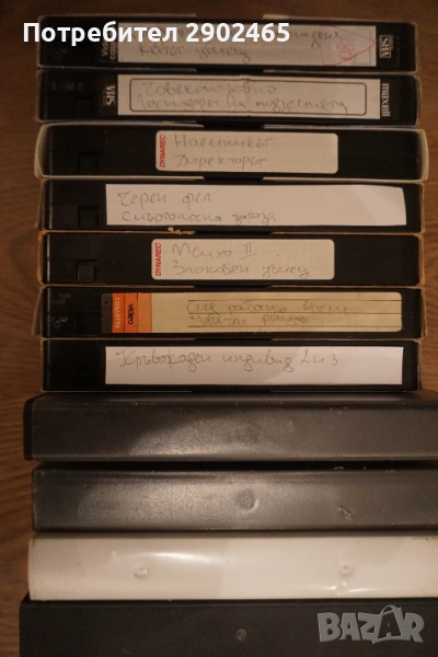 11 видеокасети / видео касети с филми на ужасите, трилъри и фантастика, екшъни, снимка 1