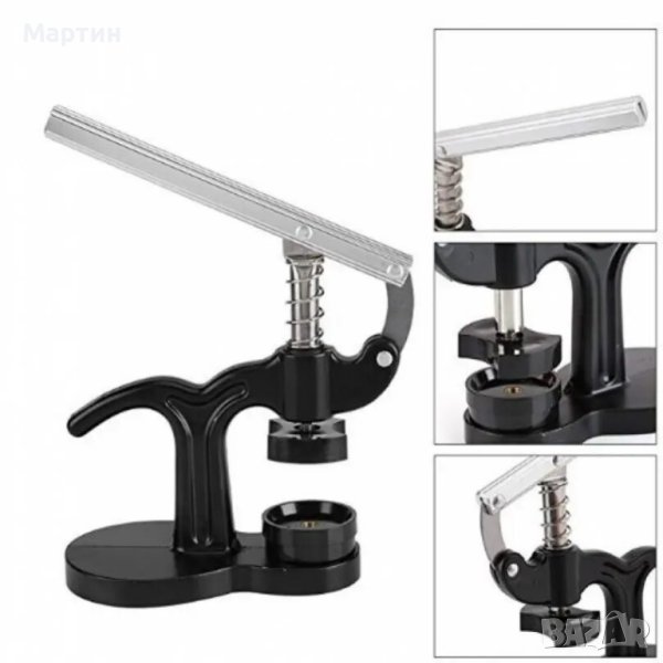 Преса за затваряне на корпуси на часовници, снимка 1