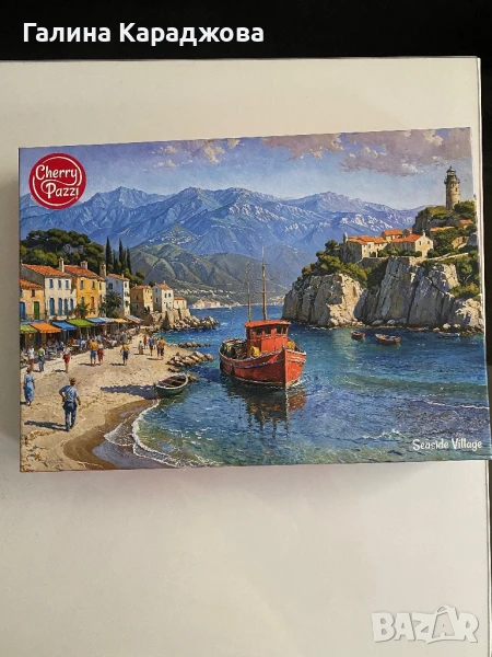 Пъзел 1000 части Cherry Pazzy Seaside Village, снимка 1
