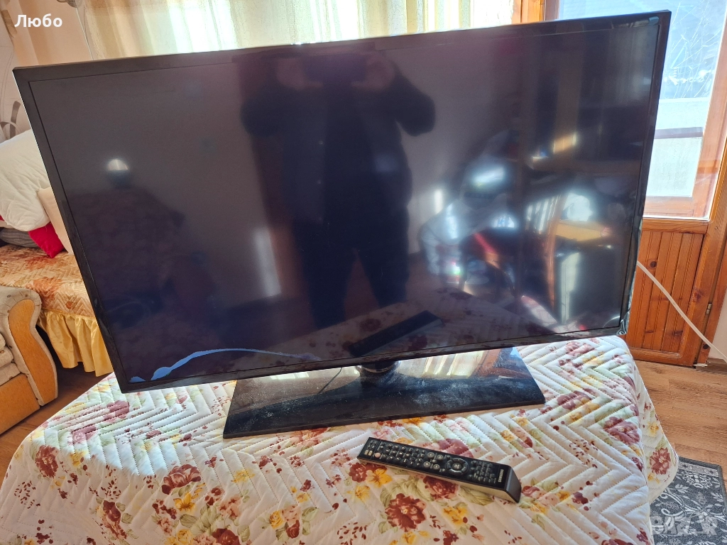 Продавам телевизор с пукнат дисплей SAMSUNG 39 инча, снимка 1