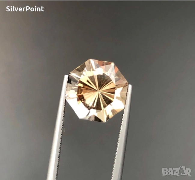 Топаз голям октагон , снимка 1