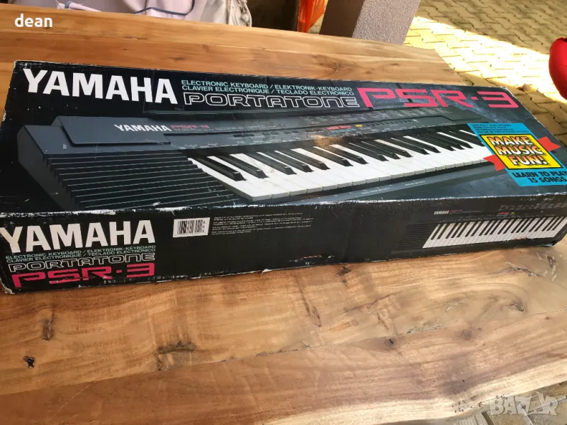 Електронна клавиатура Yamaha PSR-3, снимка 1