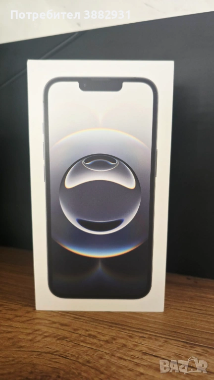 !!!НОВ - Не разпечатан!!! Apple iPhone 16e, 128GB, 5G, Black !!!СУПЕР ОФЕРТА!!!, снимка 1