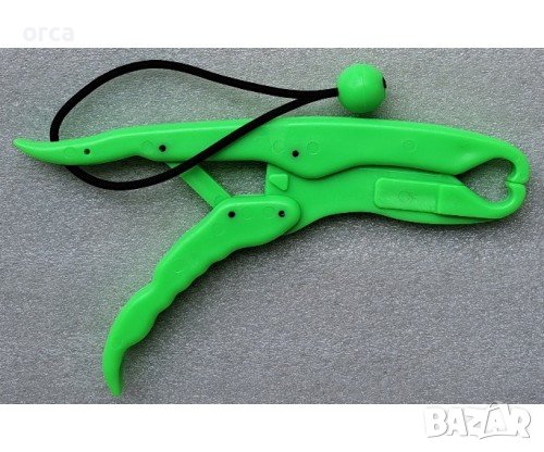 Щипка за хищник - грипер OSAKO GREEN PVC 24 см за риболов, снимка 1