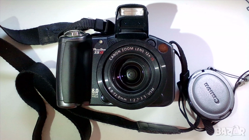 фотоапарат CANON POWERSHOT  S5 IS с аксесоари, снимка 1