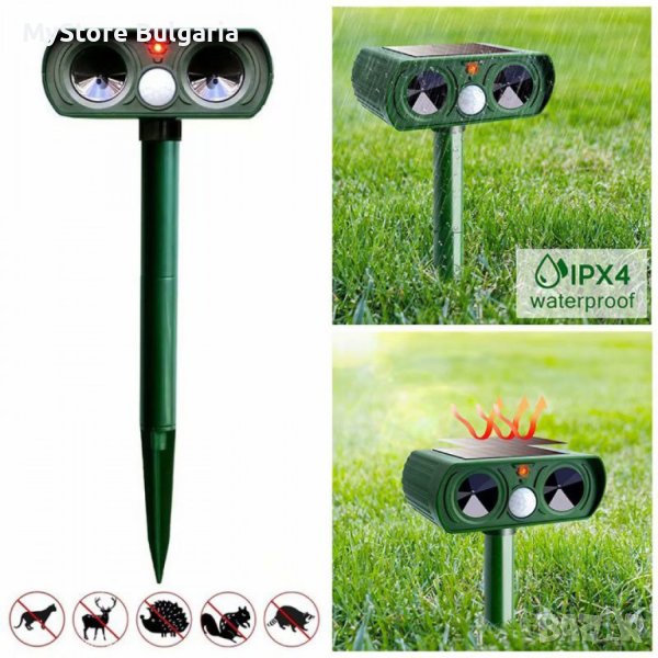 СОЛАРЕН УРЕД СРЕЩУ КОТКИ И ДИВИ ЖИВОТНИ, снимка 1