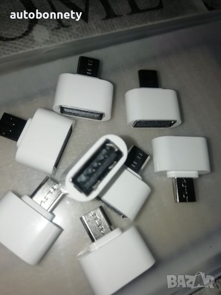 USB F TO MICRO USB M , Преходник , Адаптер , снимка 1