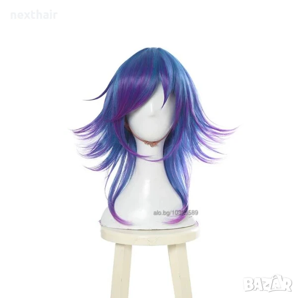 Аниме косплей LOL Neeko Cosplay перука микс от цветове, снимка 1