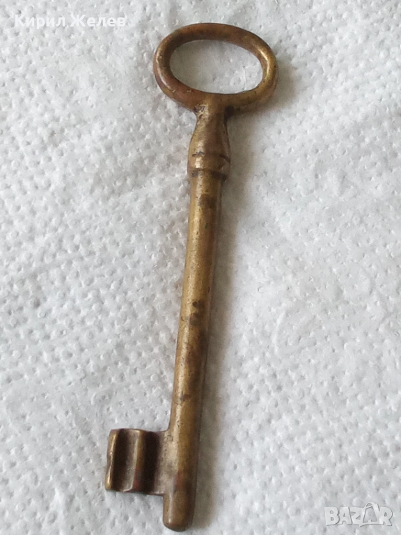 Стар бронзов ключ 52703, снимка 1