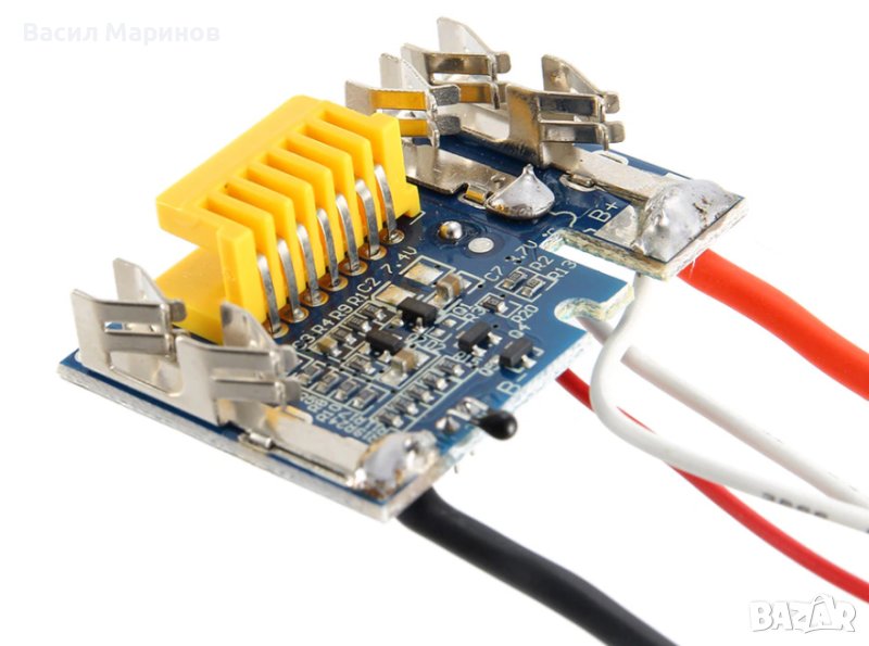 Продавам заместваща защитна платка (BMS) за 14.4V батерии на Makita BL1430 / BL1440 / BL1450 Макита, снимка 1