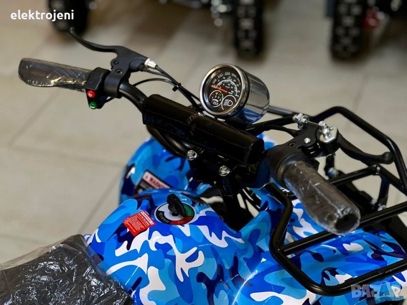 Електрическо АТВ / ATV за деца 800W Mini - синьо в Мотоциклети и ...