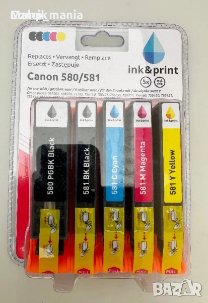 Мастило за принтер Canon PGI-580 /CLI-581, снимка 1