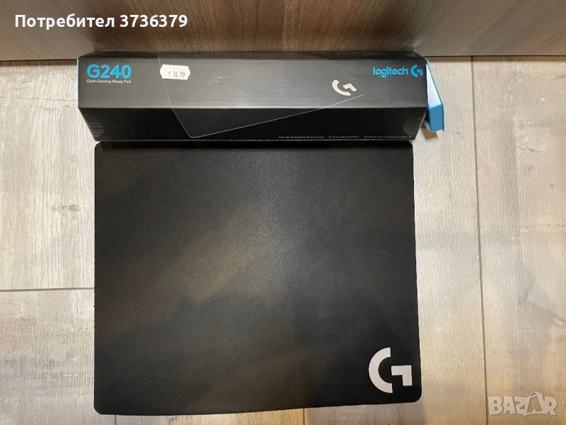 Подложка за мишка Logitech G240, снимка 1