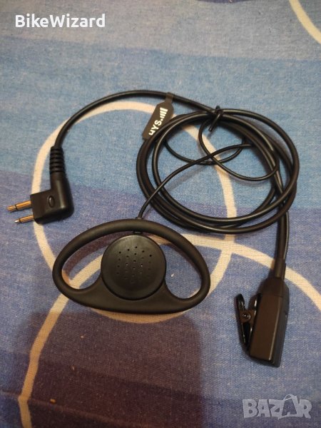 HYS 2-Way Radio Earphone Headset за Motorola слушалка за двупосочно радио НОВО, снимка 1