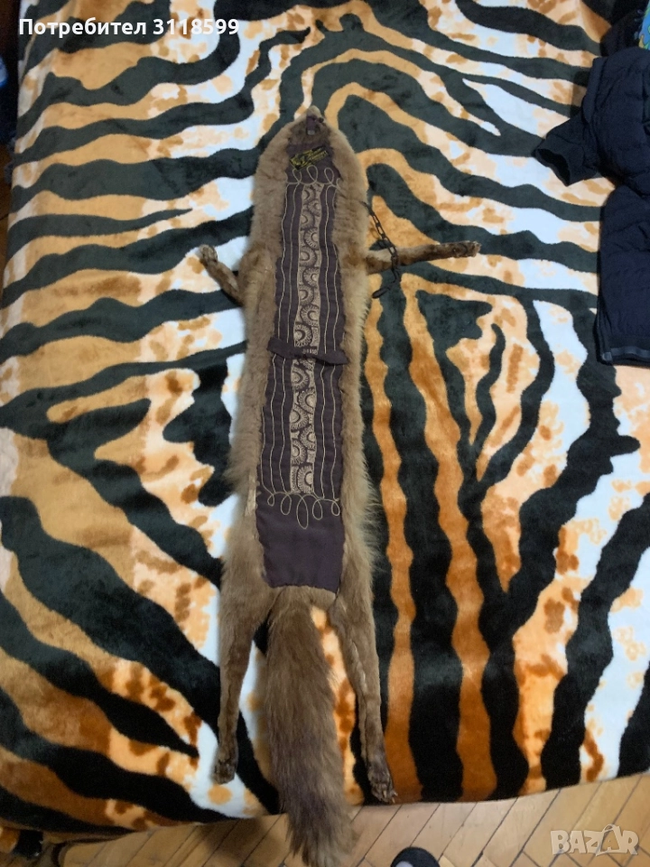 Цял пелет от лисица – естествен косъм, отлично състояние, снимка 1