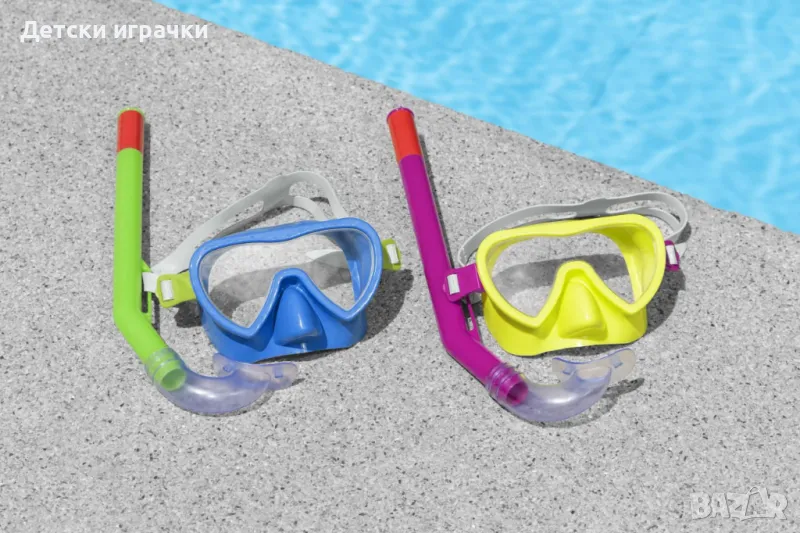 Детски комплект маска и шнорхел Bestway, 3+ години , снимка 1