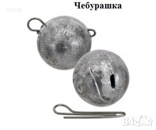 Джиг глава - Чебурашка с подвижна карабинка, снимка 1