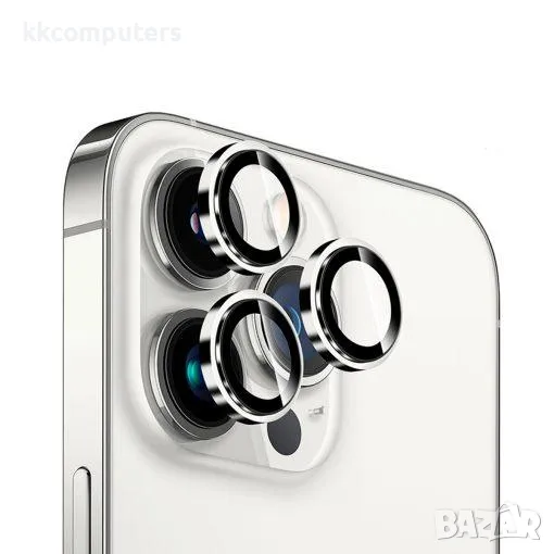 Камера протектор KUZOOM PVD Lens за iPhone 16 Pro / 16 Pro Max / Черен / Баркод : 2403868, снимка 1