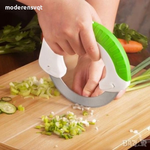 Удобен кръгъл кухненски нож, снимка 1