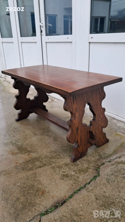 Маса холна масив Рустик №132, снимка 1