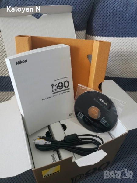 Кутия за Nikon D90 (без фотоапарат), снимка 1