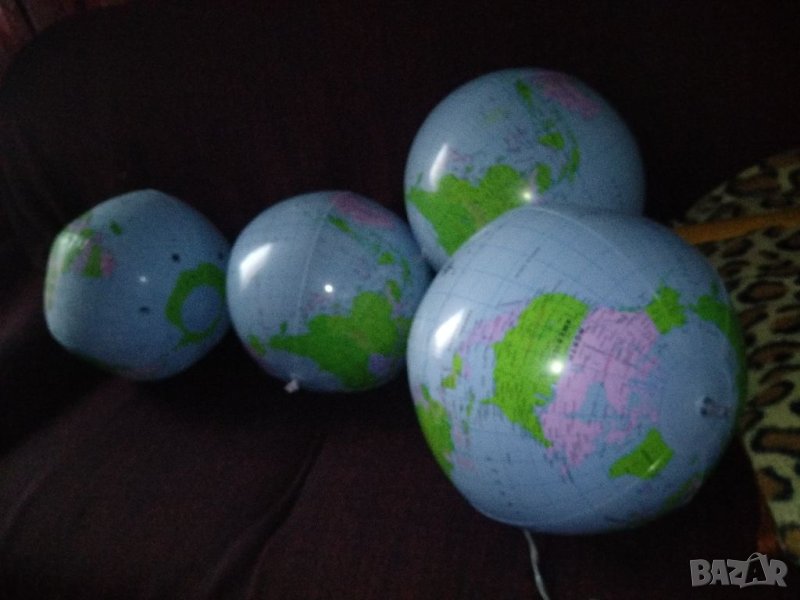 Надуваем глобус / топка ,около 35 см, снимка 1