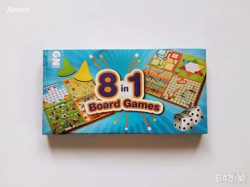 Нова настолна игра 8 в 1, снимка 1