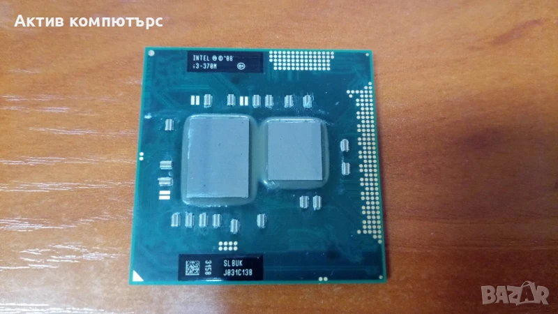 Процесор CPU Intel Core i3-370M 3MB 2.40GHz Socket G1(rPGA988A), снимка 1