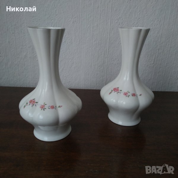 Ваза / вазичка / Костен порцелан, снимка 1