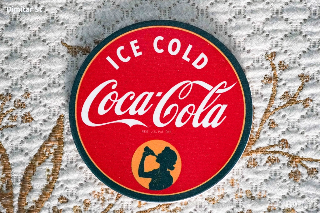 Керамична подложка Coca-Cola, снимка 1