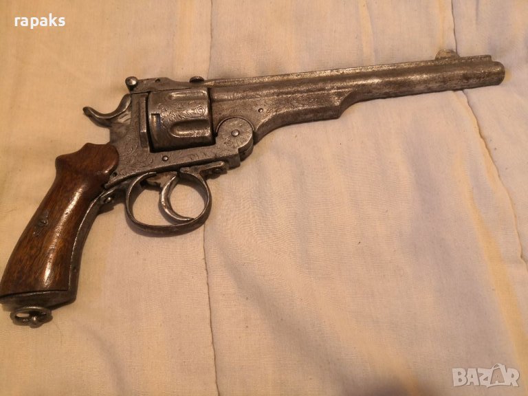 Револвер Смит с дълга цев. Колекционерско оръжие, снимка 1