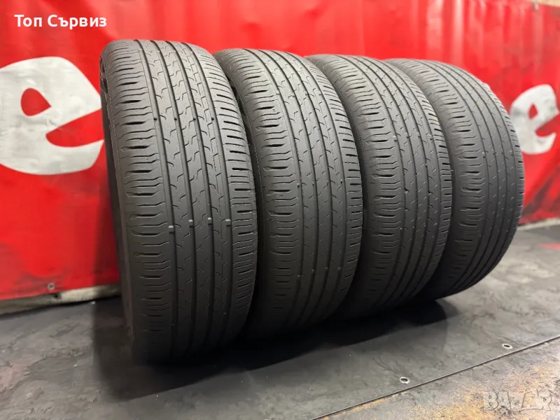215 60 17, Летни гуми, Continental EcoContact6, 4 броя, снимка 1