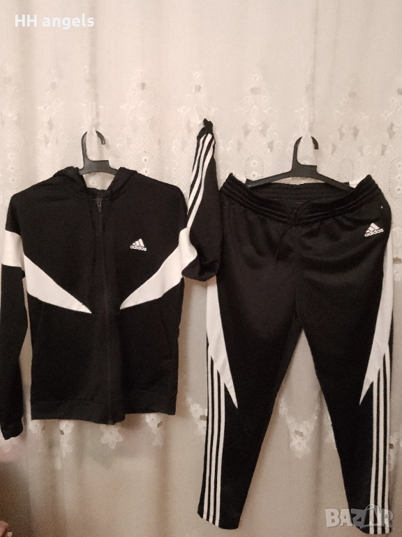 ADIDAS Performance Colorblock Tracksuit Black екип, снимка 1