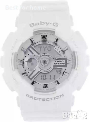 Casio Baby G 110 Бял- лимитирана серия, снимка 9 - Дамски - 49236850