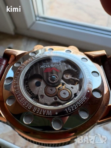 продавам чисто нов часовник -  Vostok-Europe GAZ-14 Limousine - 2426/5609060, снимка 6 - Мъжки - 53579492