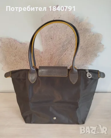 НОВА Longchamp Le Pliage – с етикети, М, дълги дръжки, снимка 2 - Чанти - 55797884