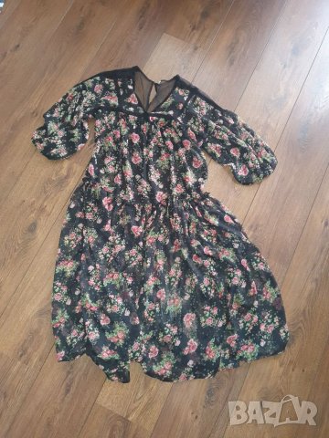 Рокля без хастар, снимка 2 - Рокли - 41451958