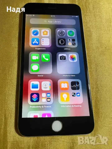 iPhone 6S Plus-мод.А 1634 ,128GB,Grey,зарядно, снимка 4 - Apple iPhone - 48921242