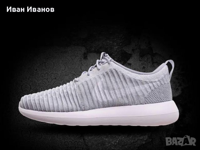маратонки  NIKE ROSHE TWO FLYKNIT "WOLF GREY" номер 44-44,5