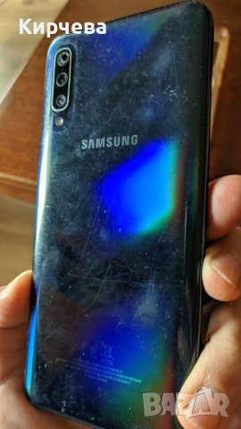 Samsung A 50 перфектна батерия и процесор гръб и части вътре,счупен дисплей  и едната камера в Samsung в гр. Варна - ID36133195 — Bazar.bg