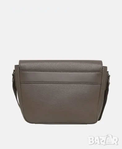 Чисто нова мъжка чанта Lacoste Leather cross body bag Morel, снимка 4 - Чанти - 56023206