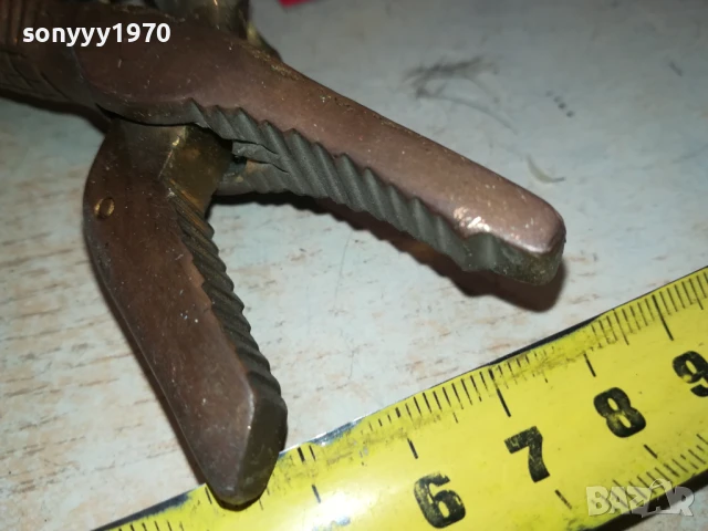 МЕСИНГОВ КРОКОДИЛ 2506250833, снимка 10 - Антикварни и старинни предмети - 50789371