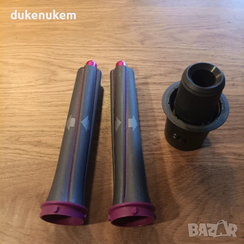 2 бр. Приставки за къдрене 30 мм + адаптер за Dyson Supersonic, снимка 7 - Маши за коса - 53243639