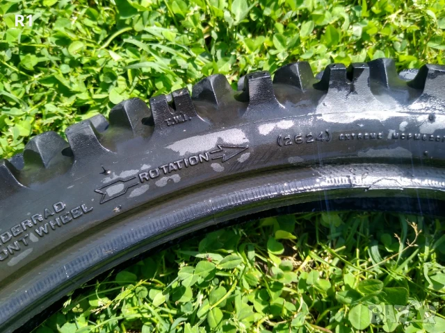 Предни Гуми METZELER 90/90-21, SAWA 80/90-21, снимка 5 - Гуми и джанти - 50652144