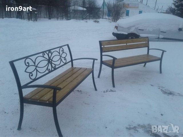 маси , пейки и столове от ковано желязо, снимка 7 - Други - 40346079