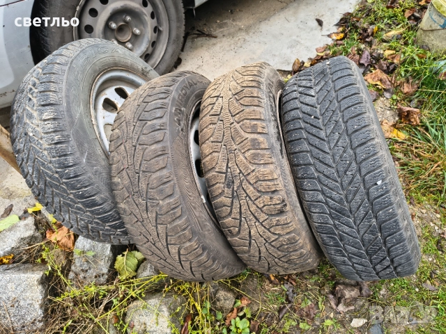 Зимни гуми с джанти голф 3 14", снимка 8 - Гуми и джанти - 52349142