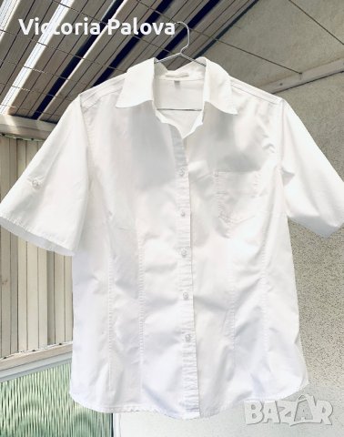 Бяла риза MARCO PECCI памук, снимка 11 - Ризи - 41491932