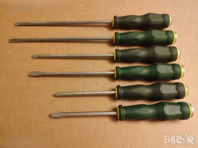 Ck triton xls 5 броя отвертки JBM 6 БРОЯ ударни отвертки Roughneck 7 броя изолирани отвертки, снимка 3 - Отвертки - 52924196