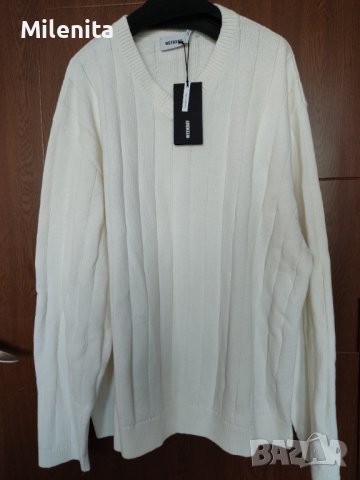 Нов мъжки пуловер ХЛ/ХХЛ, снимка 2 - Пуловери - 38812076