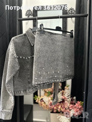 Дамски Комплект Пола и Яке